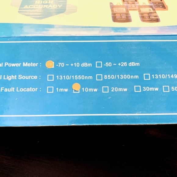 Lithium battery hand held Power Meter & VFL - Picture 2 of 4